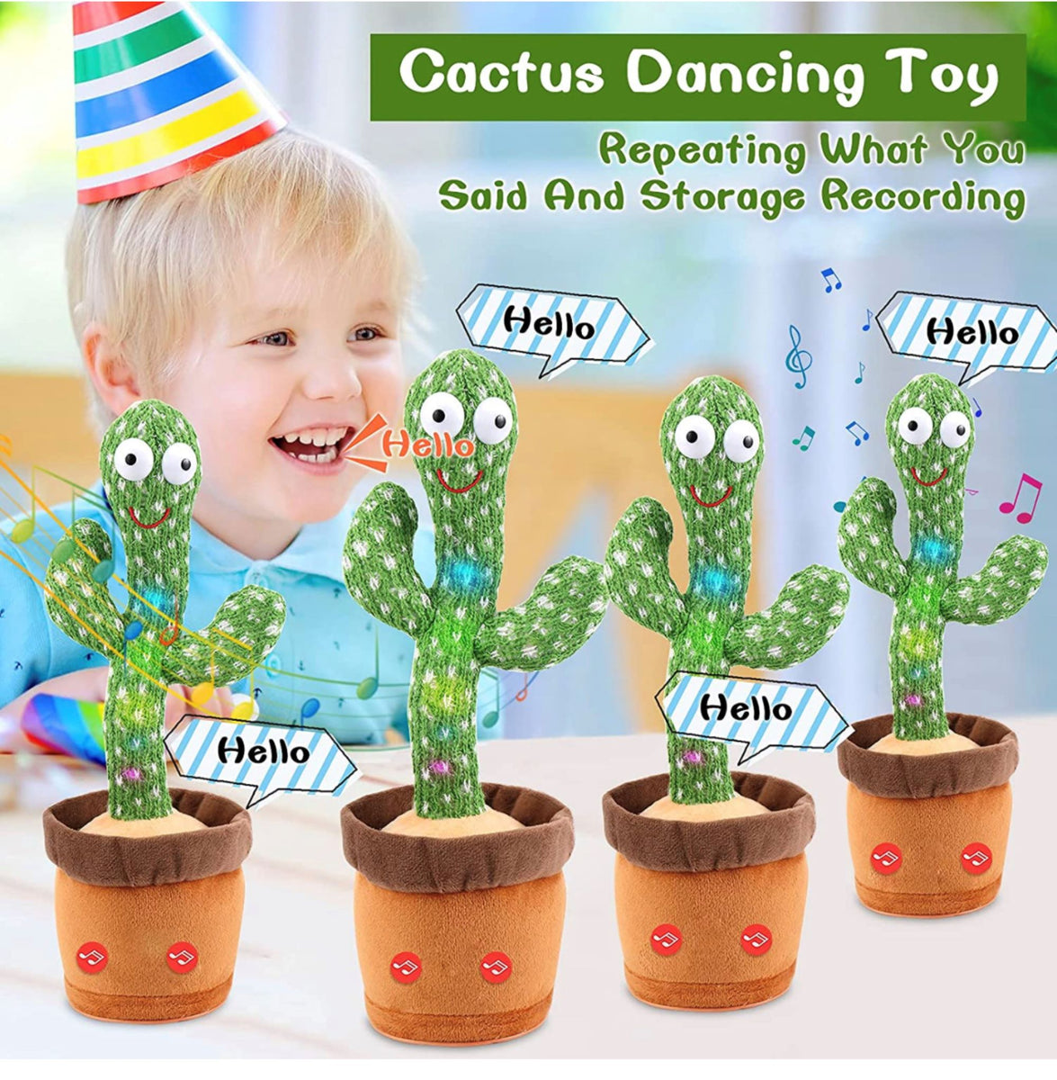 Dancing Cactus Toy - Best Baby Product