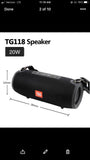 TG118 20W Bluetooth Speaker High Power Portable Speaker Sound Bar for Music Player Center Boom Box Bluetooth Column FM & TG 125 Speaker